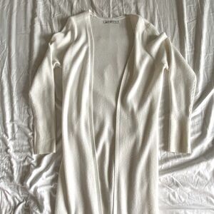A&F White Duster